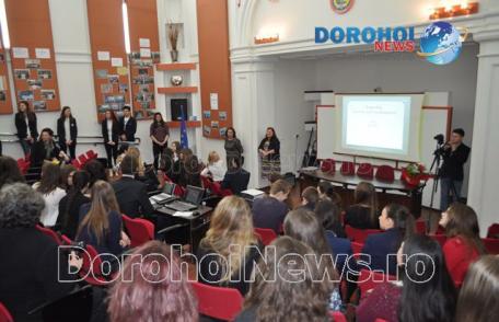 „Fii parte la diversitate” – Activitate desfășurată la Colegiul Național „Grigore Ghica” Dorohoi - FOTO