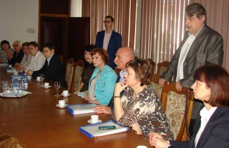 Delegaţia ucraineană şi-a început vizita de lucru la Botoşani - FOTO