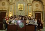 elevi din Hiliseu Horia în vizită la Senat 11