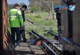 Accident mortal la Broscăuți: Final tragic pentru un tânăr lovit de trenul Iași-Dorohoi! VIDEO | FOTO