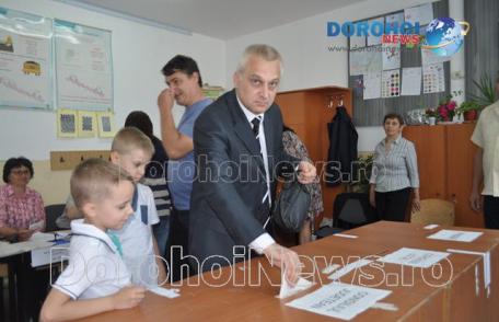 Alegeri locale 2016 – Valerian Andrieș: „Am votat pentru dezvoltarea orașului și recăpătarea demnității dorohoienilor” – VIDEO / FOTO