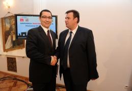 Președintele PSD, Victor Ponta, susține proiectele lui  Gabriel Oprișanu pentru Botoșani