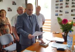 Ședință de constituire la Vlăsinești în prezența oficialităților județului - FOTO