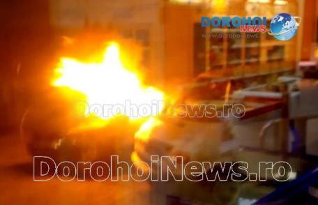 Victima propriei răzbunări: Tânărul care a incendiat autoturismul din Dorohoi ajuns în stare gravă la spital!