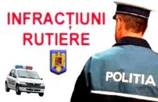 Infracţiuni la regimul rutier, constatate flagrant de către poliţişti pe raza județului Botoșani