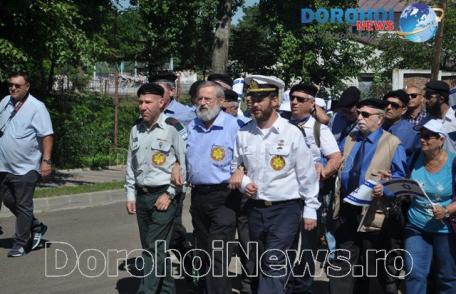 Zeci de evrei au participat la „Marșul tăcerii” organizat pentru a comemora victimele pogromului din Dorohoi - VIDEO/FOTO