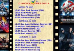 Vezi ce filme vor rula la Cinema „MELODIA” Dorohoi, în săptămâna 29 iulie – 4 august – FOTO
