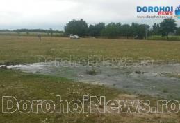 Avarie la Leorda după ce conducta care asigură alimentarea cu apă a Dorohoiului a explodat – VIDEO/FOTO