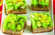 Prăjitură cu kiwi