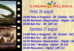 Vezi ce filme vor rula la Cinema „MELODIA” Dorohoi, în săptămâna 26 august – 1 septembrie 2016 – FOTO