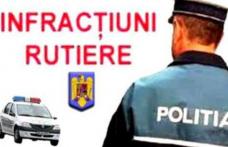 Infracţiuni la regimul rutier, constatate flagrant de către poliţişti pe raza județului Botoșani