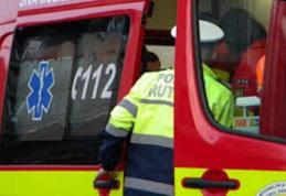 Primele imagini cu accidentul în care a fost implicată o ambulanţă au fost făcute publice - VIDEO