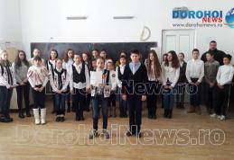 Școala Gimnazială „Alecu Ivan Ghilia” Șendriceni: Unirea, națiunea a făcut-o - FOTO