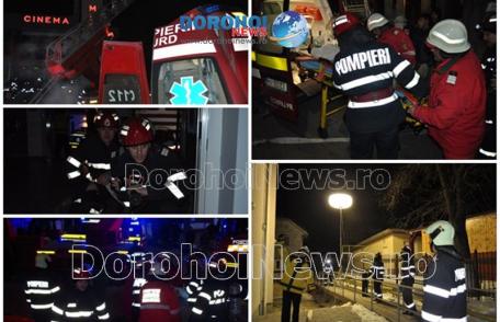 Incendiu la Cinema „Melodia” Dorohoi: Exercițiu de amploare a pompierilor dorohoieni – VIDEO/FOTO