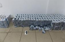 Peste 800 de pachete de țigări confiscate de jandarmi după un control de rutină