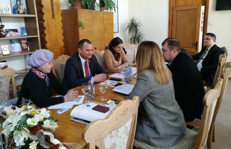 Delegație din Republica Moldova, în vizită la CJ Botoșani - FOTO