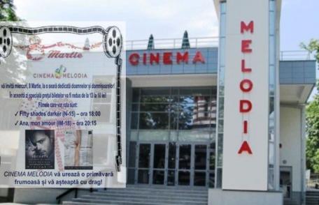 Cinema „MELODIA” Dorohoi vă invită la film de 8 Martie. Vezi ofertele și ce filme rulează! 