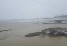 Optzeci de hectare de pășune, inundate după ce râul Jijia a ieşit din matcă