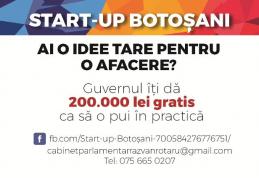 Răzvan Rotaru: „Am deschis Start-up Botoșani, prima pagină de facebook pentru comunicarea directă cu tinerii antreprenori”