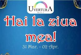 La Mulți Ani Uvertura Mall! Vino weekendul acesta la cea mai mare petrecere aniversară din Botoșani