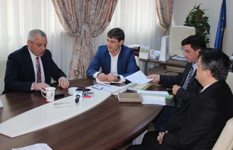 Delegație a municipalității Bălți (Republica Moldova), în vizită la Consiliul Județean Botoșani - FOTO