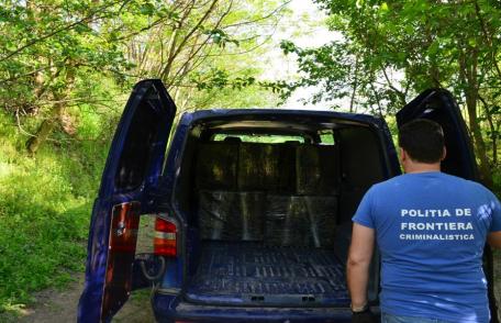 Ţigări de peste 170.000 lei, confiscate de polițiștii de frontieră, pe raza localităţii Horodiştea - FOTO