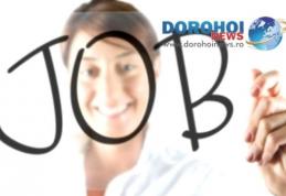 Peste 500 locuri de muncă disponibile în această săptamână în județul Botoşani. Vezi lista posturilor vacante!