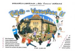 BIBLIO - VACANȚA 7 LA START! Petrece o vară minunată la Biblioteca Județeană Botoșani!