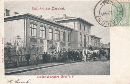 Amintiri despre trecut – Gimnaziul „Grigore Ghica VV” din Dorohoi - FOTO