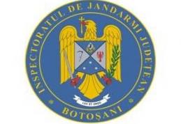 Noul însemn heraldic al Jandarmeriei Botoşani