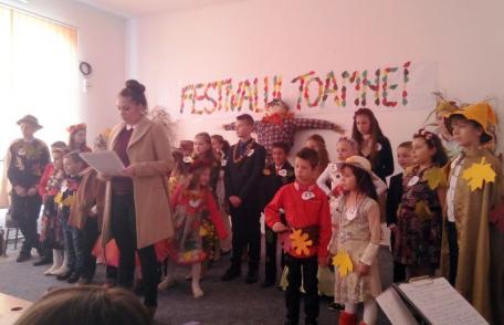 „Festivalul toamnei” la Școala Gimnazială „Gheorghe Coman” Brăești - FOTO