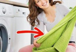 Cum să-ţi usuci rapid rufele pe care le-ai spălat. Știai trucul acesta simplu?