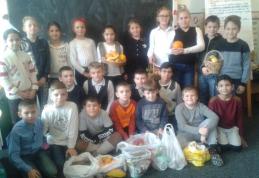 Spirit civic în săptămâna fructelor și legumelor donate la Școala Gimnazială „A. I. Cuza” Dorohoi - FOTO