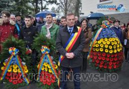 1 Decembrie – Ziua Națională a României sărbătorită la Dorohoi cu depunere de coroane - FOTO
