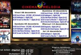 Vezi ce filme vor rula la Cinema „MELODIA” Dorohoi, în săptămâna 8 – 14 decembrie – FOTO