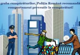 Recomandări de la Poliţia Română pentru cumpărături sigure în perioada sărbătorilor