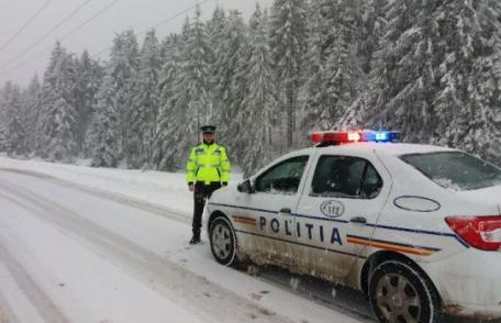 Avertizare din partea Poliției Botoșani: „Șoferii să conștientizeze pericolul”