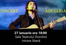 Concert Adi Gliga la Dorohoi: Un adevărat regal de muzică creștină. Vezi detalii!