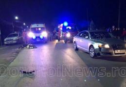 Accident cumplit la ieșirea din Botoșani spre Dorohoi! O persoană decedată şi una rănită grav - FOTO