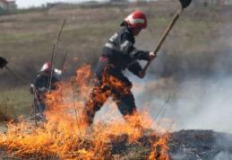 Sfaturi de la pompieri: Stop incendiilor de vegetație uscată!