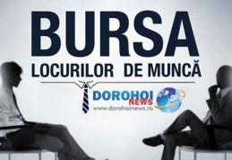 În atenția angajatorilor din Dorohoi: Se organizează Bursa Generală a Locurilor de Muncă