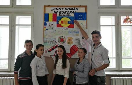Liceul Tehnologic „Alexandru Vlahuță” Șendriceni, sub deviza „Sunt român în Europa”