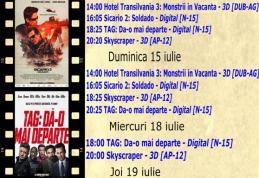 Vezi ce filme vor rula la Cinema „MELODIA” Dorohoi, în săptămâna 13 – 19 iulie – FOTO