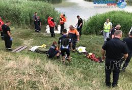Tânărul înecat în iazul Polonic, găsit de pompierii dorohoieni după cinci ore de căutări - FOTO
