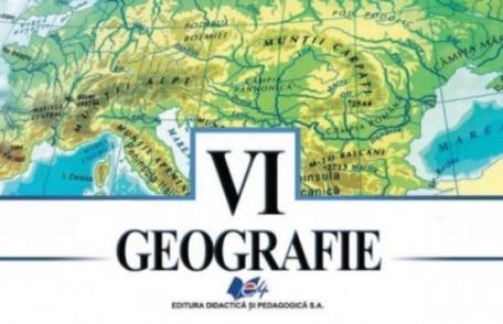 Greșeli grave în manualul de Geografie de clasa a VI-a