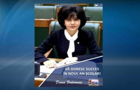 Doina Federovici: „Noul An Școlar începe sub auspiciile celor mai importante investiții în infrastructura școlară din ultima perioadă”