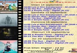 Vezi ce filme vor rula la Cinema „MELODIA” Dorohoi, în săptămâna 14 – 20 septembrie – FOTO