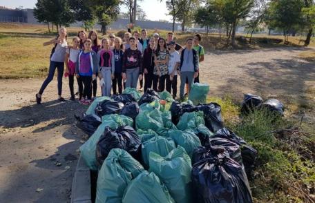 Sute de voluntari au luat parte la acţiunea de ecologizare „Let’s do it, România” în Dorohoi - FOTO