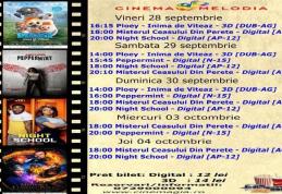 Vezi ce filme vor rula la Cinema „MELODIA” Dorohoi, în săptămâna 28 septembrie – 04 octombrie – FOTO