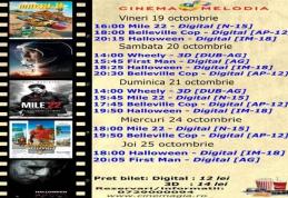 Vezi ce filme vor rula la Cinema „MELODIA” Dorohoi, în săptămâna 19 - 25 octombrie – FOTO